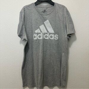 Adidas Women's Gray Short Sleeve Tee